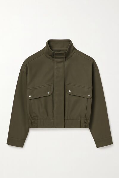 Жакет женский цвет хаки-MS5111 от  