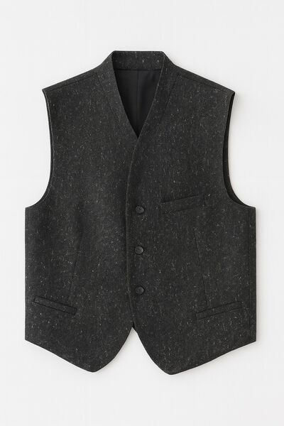 Жилет женский цвет антрацит-MS5123 от  