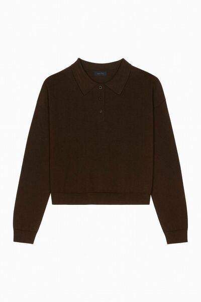 Джемпер из хлопка с добавлением шёлка LWWN-345007 от LW 