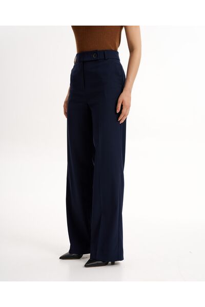 Женские брюки синие TR1-1004 от byME 
