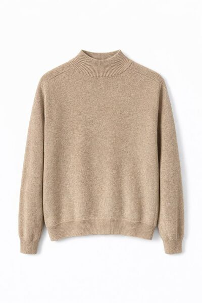 Джемпер из кашемира коричневый-S83008 от byME 