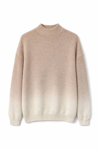 Джемпер из кашемира молочно-коричневый-S7002 от byME 