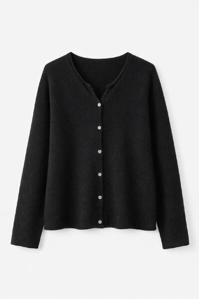 Кардиган из кашемира черный-82023 от byME 