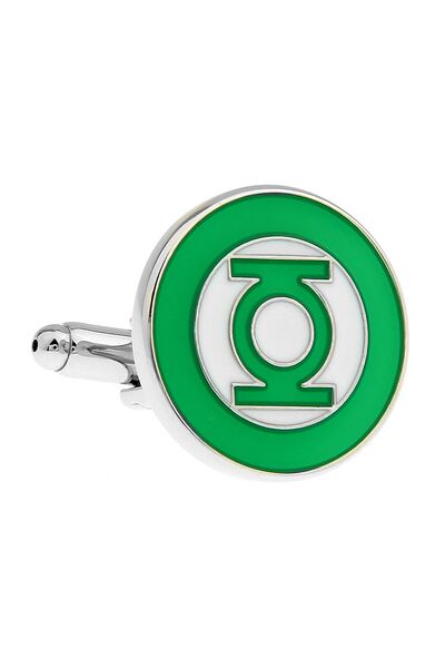 Запонки зеленый фонарь - 10048 от  