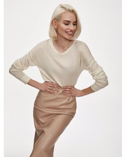 Юбка-карандаш из экокожи от byME 