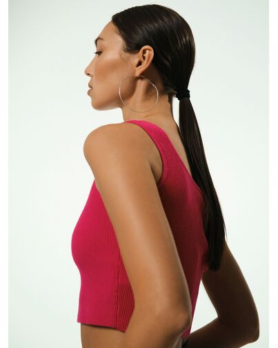 Укороченный трикотажный топ от byME 