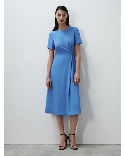 Платье на запах длины миди от byME 