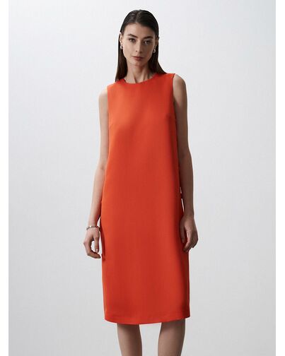 Прямое платье без рукавов от byME 