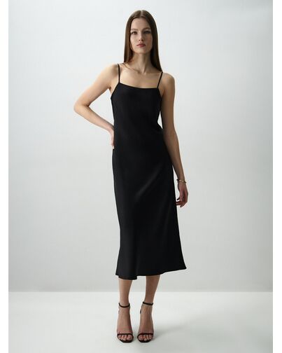 Платье-комбинация из искусственного шелка от byME 