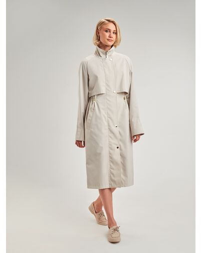 Тренч-парка S036 Brigitte цвет брюле от Doroteya 