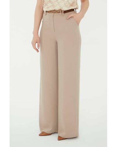 Брюки женские бежевые-5367-827 BEIGE от SHN 