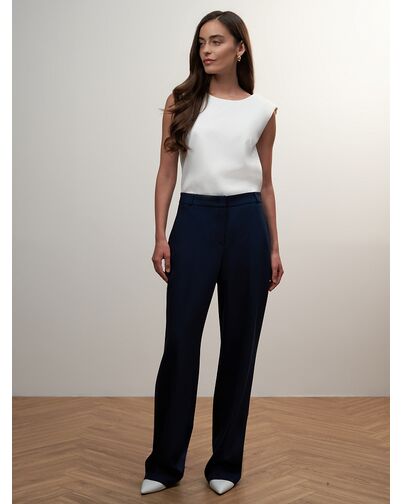 Женские брюки темно-синие-3-291282M от Calista 