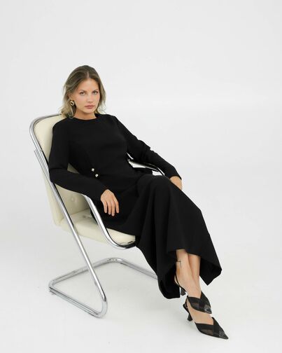 Платье черное - 025057 от LW 