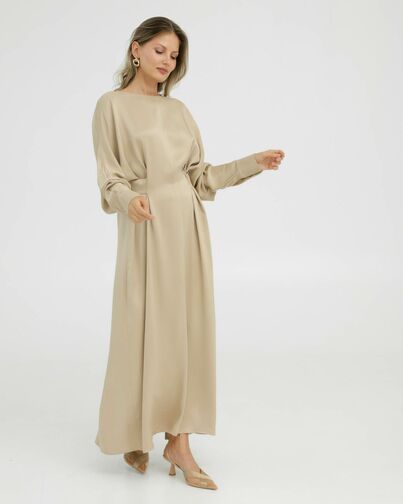 Платье бежевое - 025062 от LW 