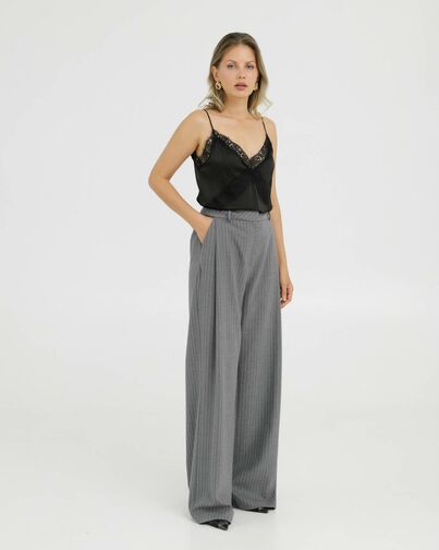 Женские брюки серого цвета 135016 от LW 