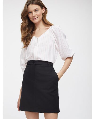 Юбка мини из хлопка от byME 