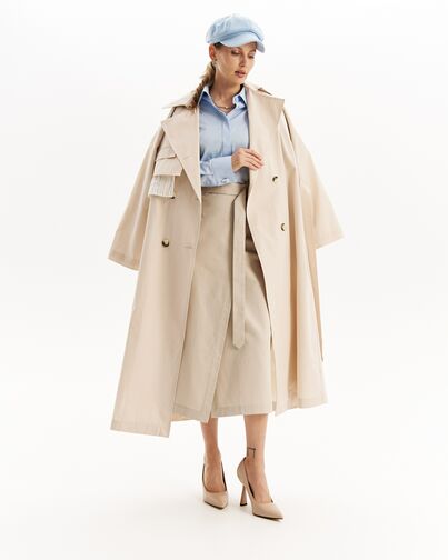 Тренч женский бежевый-32141 от  