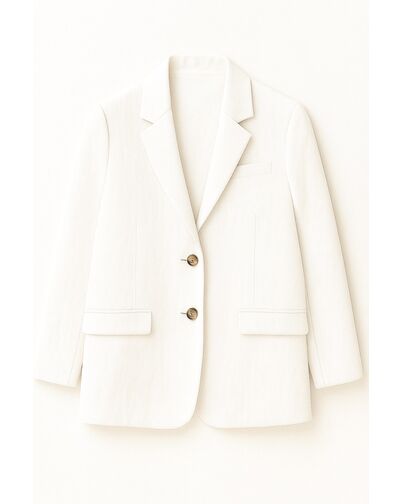 Жакет  бежевый изо льна-32303 от  