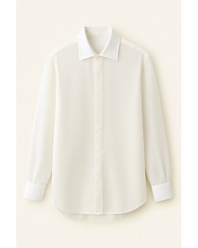 Женская рубашка из шёлка-9015 от byME 