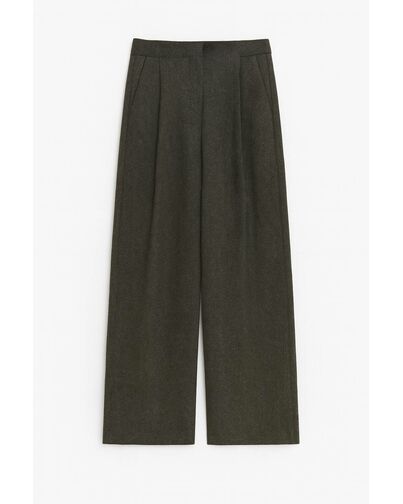 Брюки темно серые из шерсти-5313 от  