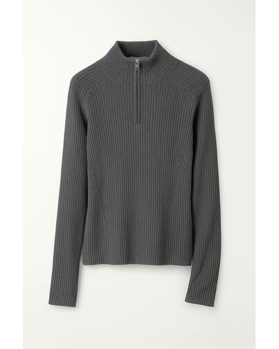 Джемпер серый из мериноса-30W3329 от byME 