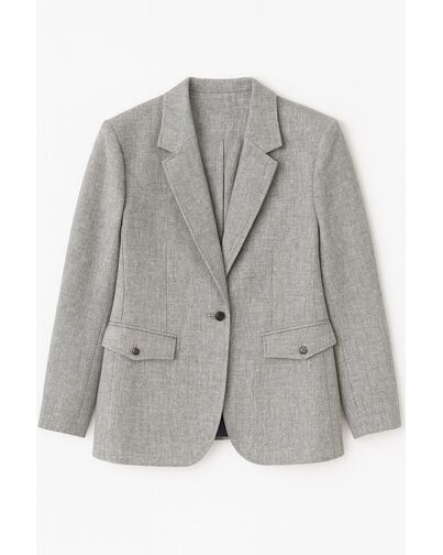 Жакет в сером  цвете MS5130 от  