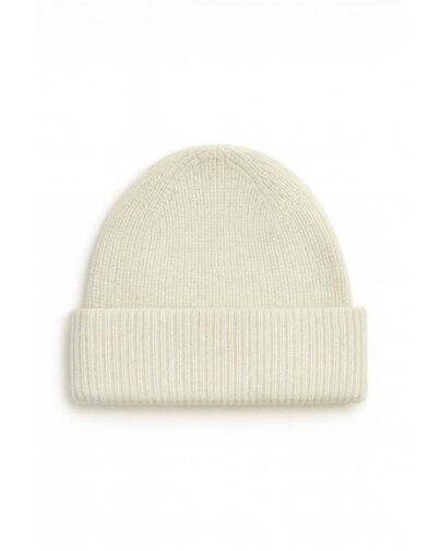 Шапка из кашемира MR0703-milk от byME 