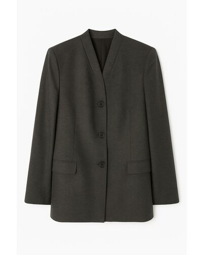 Жакет графит с добавлением шерсти J1-1006 от ByME 