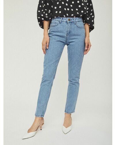 Джинсы средней посадки от byME 