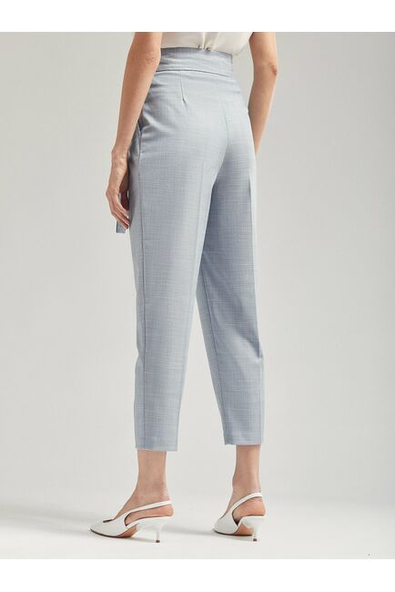 Брюки женские с защипами и поясом от byME 