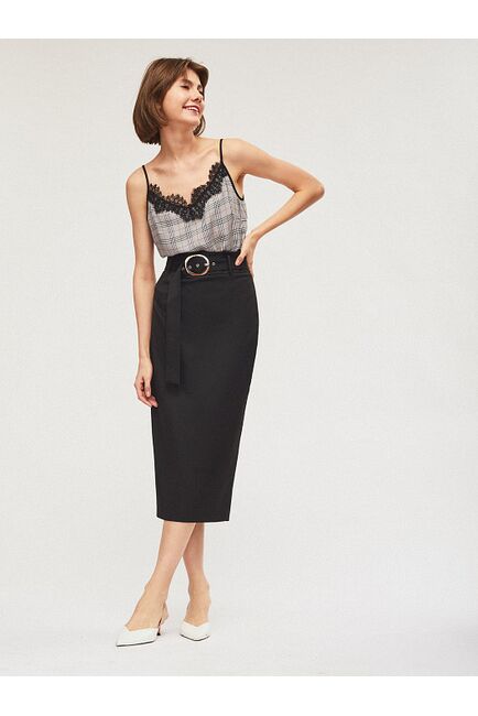 Юбка-карандаш с поясом от byME 