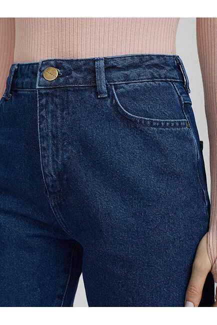 Джинсы женские прямые укороченные от byME 
