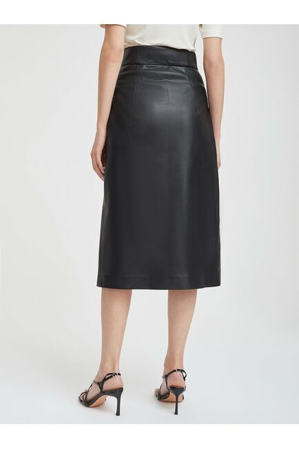 Юбка женская из экокожи от byME 