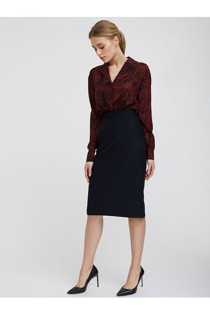 Прямая юбка из хлопка от byME 