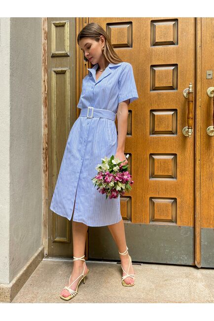 Платье в полоску - 7999 от byME 