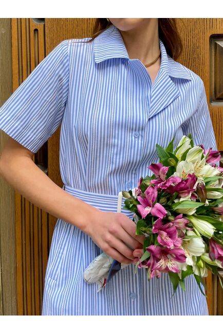 Платье в полоску - 7999 от byME 