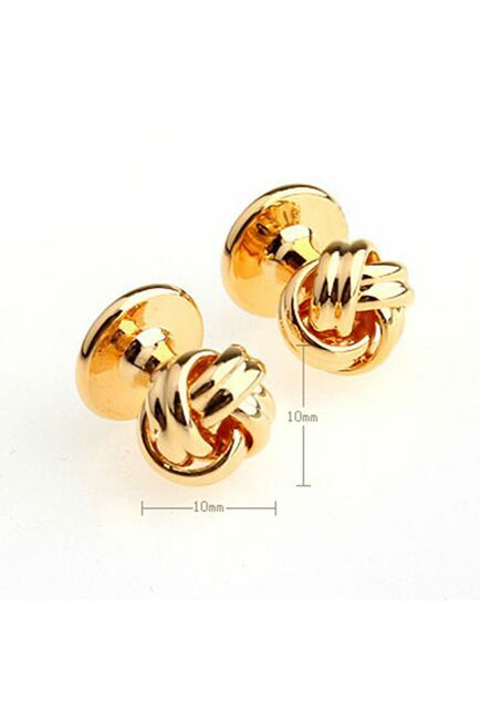 Пуговицы узелки золотистые - 156520 от  