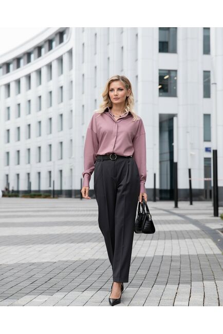 Брюки с поясом - 8109 от byME 