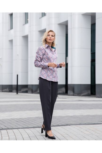 Брюки с поясом - 8109 от byME 