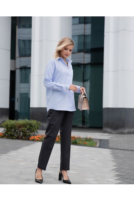 Брюки с поясом - 8109 от byME 