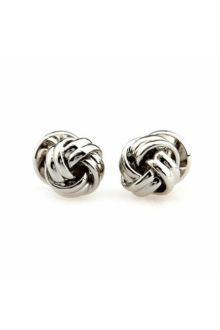 Пуговицы узелки серебристые - 150068 от  