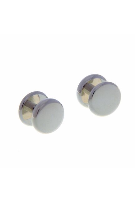 Пуговицы круглые серебристые - 154656 от  