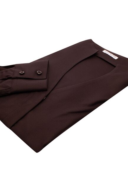 Женская рубашка под пуговицы воротник стойка черная - 8126 от byME 