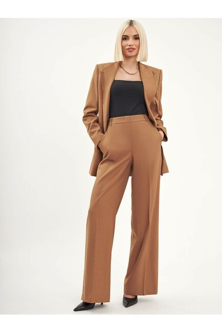 Широкие женские брюки со стрелками от byME 