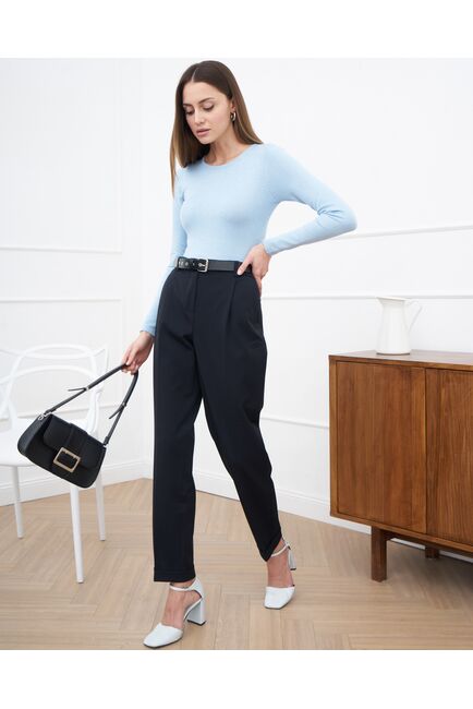 Трикотажное боди голубое 8115 от byME 