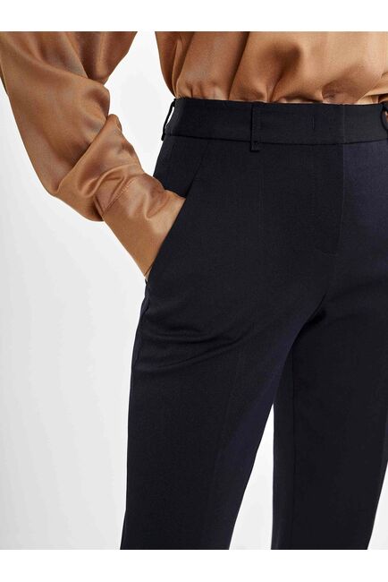 Прямые женские брюки со стрелками черные от byME 