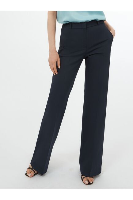 Брюки женские клеш тёмно-синие CA-0-314098-140 от byME 