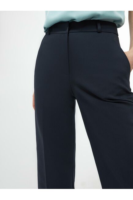 Брюки женские клеш тёмно-синие CA-0-314098-140 от byME 