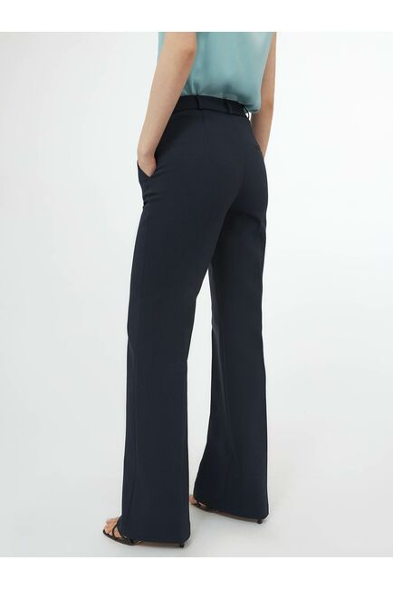 Брюки женские клеш тёмно-синие CA-0-314098-140 от byME 