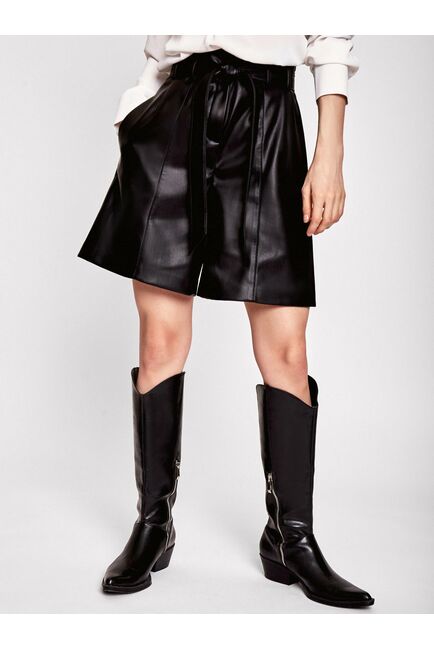 Шорты из экокожи CA-0-912124-167 от byME 